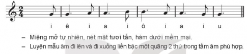 khởi động giọng