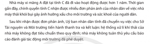 Hành vi xả thải vào môi trường của Nhà máy xi măng A đã vi phạm quy định của luật nào?