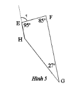 tính các góc của hình thang ABCD