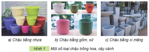 Giải siêu nhanh Công nghệ 4 kết nối Bài 3: Vật liệu và dụng cụ trồng hoa, cây cảnh trong chậu