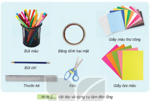 Giải siêu nhanh Công nghệ 4 kết nối Bài 11: Làm đèn lồng