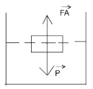 Biểu diễn lực đẩy Acsimet tác dụng vào vật đặt trong chất lỏng (hình 15.4)