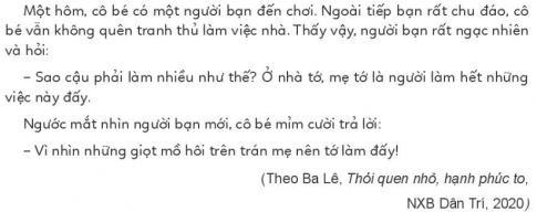 Giải siêu nhanh Đạo đức 4 kết nối Bài 3: Yêu lao động