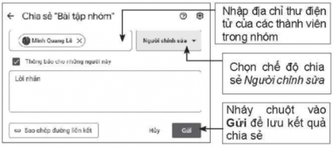 Thực hành: Em hãy thực hiện tuần tự các yêu cầu dưới đây: