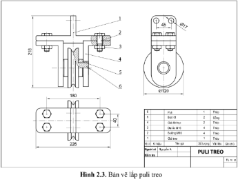 Nghiên cứu bản vẽ có vai trò gì trong bước chuẩn bị chế tạo? Quan sát hình 2.3, 2.4 và cho biết nghiên cứu bản vẽ này sẽ có được những thông tin gì?