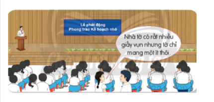 Câu 1: Em sẽ khuyên bạn điều gì trong tình huống sau?