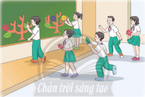 Tham gia trò chơi “Trồng cây” cùng bạn.