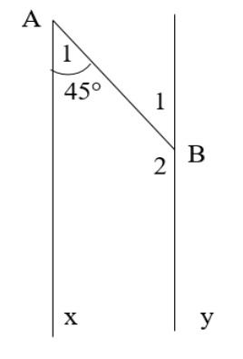 Cho hình vẽ dưới đây. Tính $\hat{B^{2}}$, biết x // y.