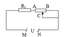 Bài tập biến trở vừa mắc nối tiếp, vừa mắc song song