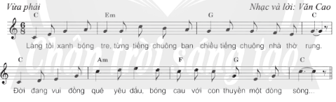 Giải chuyên đề âm nhạc 10 chân trời sáng tạo chủ đề 10.1 Bài 3 Vận dụng