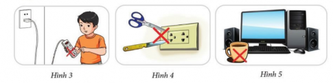 Các hình 3,4,5 nhắc nhở chúng ta điều gì?