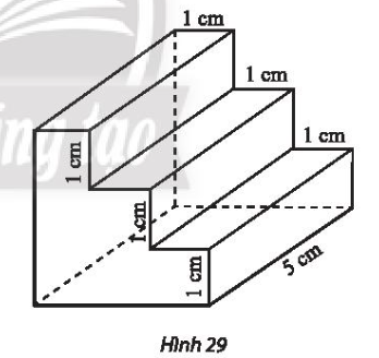 Dùng giấy kẻ ô li với quy ước mỗi cạnh của tam giác đều biểu diễn độ dài 1cm, vẽ hình biểu diễn của chi tiết cơ khi có hình dạng và kích thước như trong Hình 29.