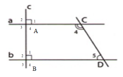 Trắc nghiệm Toán 7 kết nối bài 10 Tiên đề Euclid, tính chất của hai đường thẳng song song (P2)