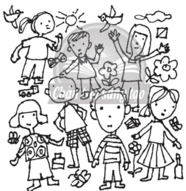 Vẽ màu cho bức tranh Doodle art thêm sinh động