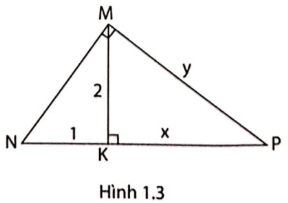 Giải phát triển năng lực toán 9 bài 1: Một số hệ thức về cạnh và đường cao trong tam giác vuông