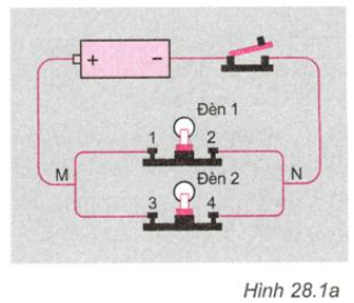 Giải bài 28 vật lí 7: Thực hành: Đo hiệu điện thế và cường độ dòng điện đối với đoạn mạch song song