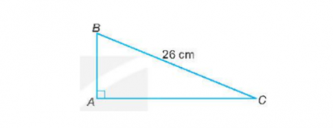 Cho tam giác ABC vuông tại đỉnh A, có BC = 26 cm và $\frac{AB}{AC} = \frac{5}{12}$ = Tính độ dài các cạnh AB, AC.