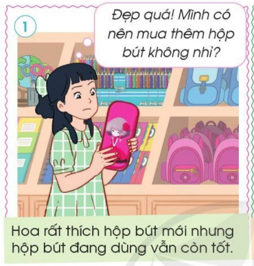 Nếu em là Hoa thì em sẽ làm gì?