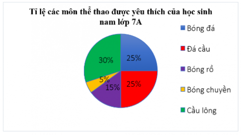 Trắc nghiệm Toán 7 cánh diều bài 4 Biểu đồ hình quạt tròn