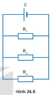 Cho mạch điện như Hình 24.6. Suất điện động