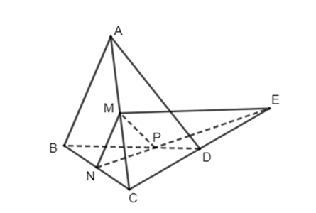 Cho hình tứ diện ABCD...