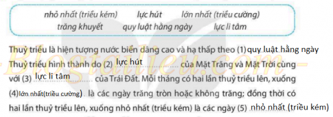 [KNTT] Giải SBT lịch sử và địa lí 6 bài: Biển và đại dương