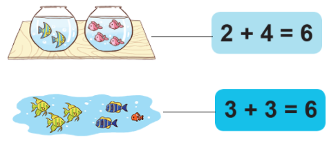 [Phát triển năng lực] Giải toán 1 bài: Phép cộng. Dấu +, dấu =