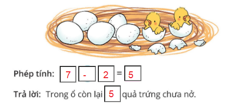 [Cánh diều] Giải toán 1 bài: Ôn tập phép cộng, phép trừ trong phạm vi 10