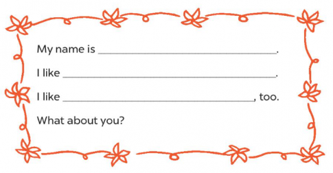 Write about your hobbies