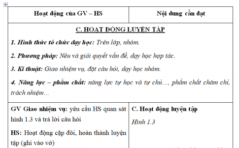 Giáo án VNEN bài Mở đầu (T3)