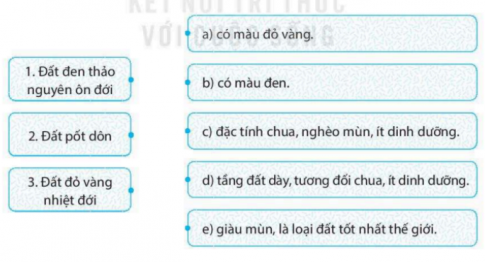 [KNTT] Giải SBT lịch sử và địa lí 6 bài: Lớp đất trên Trái Đất