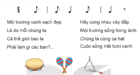 Giải âm nhạc 7 kết nối chủ đề 2 Vận dụng sáng tạo