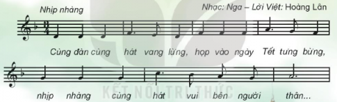 Giải âm nhạc 3 kết nối chủ đề 7 Hát: Con chim non