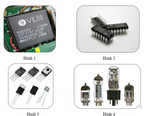  Hãy gọi tên các loại linh kiện điện tử và cho biết nó là thành phần điện tử chính trong máy tính thế hệ thứ mấy?