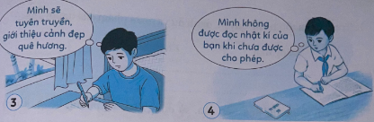 Em hãy đặt tên cho mỗi bức tranh dưới đây dựa vào các từ đã cho và trả lời câu hỏi.