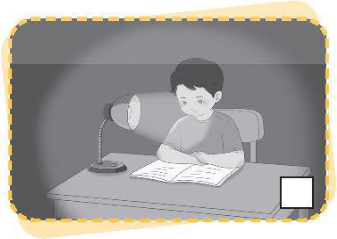 Góc học tập ở hình nào được bố trí thích hợp nhất để bảo vệ mắt? Vì sao? Đánh dấu (✓) vào [  ] ở hình em chọn và viết nội dung giải thích.