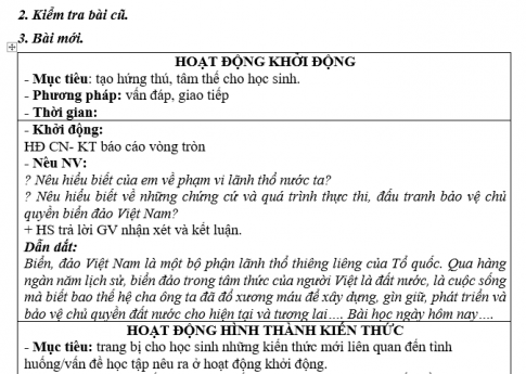 Giáo án VNEN bài Khu vực Tây Nam Á và Nam Á