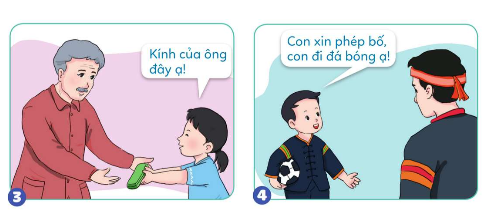 [Cánh diều] Giải đạo đức 1 bài: Em với ông bà, cha mẹ