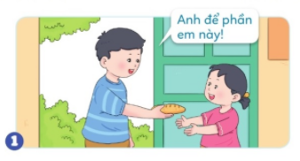 [Cánh diều] Giải đạo đức 1 bài: Em với anh chị em trong gia đình