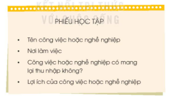  Nghề nghiệp cua người lớn trong gia đình