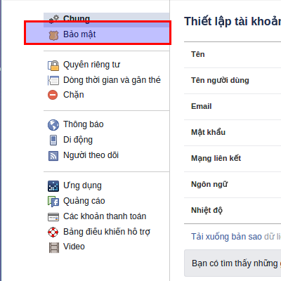 Cách khóa tài khoản facebook mới nhất 2015