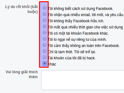 Cách khóa tài khoản facebook mới nhất 2015