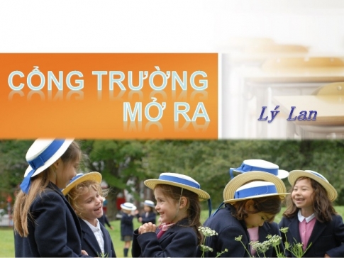 Soạn văn bài: Cổng trường mở ra