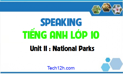 Speaking Unit 11 : National parks