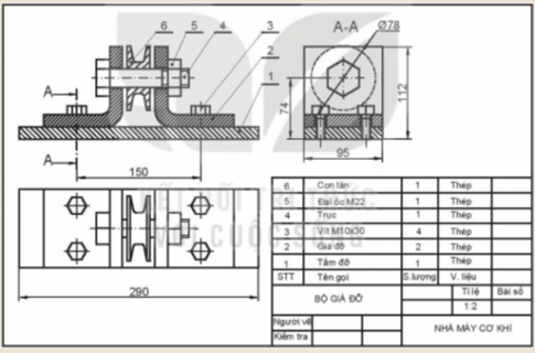 Sưu tầm một sản phẩm đơn giản và giải thích cách thức lắp ghép giữa các chi tiết của sản phẩm đó.