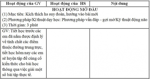 Giáo án PTNL bài Luyện tập