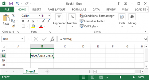 Tổng hợp một số hàm về thời gian trong Excel