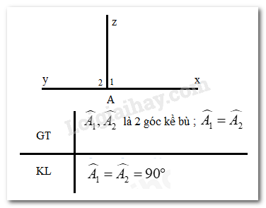 Giải bài 11 Định lý và chứng minh định lý