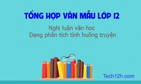 Nghị luận văn học dạng bài phân tích tình huống truyện