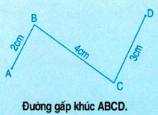 Giải bài : Đường gấp khúc - Độ dài đường gấp khúc